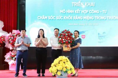 Trường Tiểu học Xuân Khê – Triển khai mô hình kết hợp Công – Tư trong chăm sóc sức khỏe răng miệng học đường tại Ninh Bình