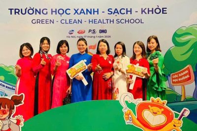 TRƯỜNG TIỂU HỌC XUÂN KHÊ HƯỚNG TỚI NGÔI TRƯỜNG XANH – SẠCH – KHỎE 