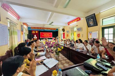 Trường Tiểu học Xuân Khê đã tổ chức Hội nghị cán bộ, viên chức, người lao động năm học 2025 – 2026