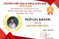 THÀNH TÍCH NỔI BẬT CỦA TRƯỜNG TIỂU HỌC & THCS XUÂN KHÊ  TẠI CÁC CUỘC THI CẤP TỈNH NĂM HỌC 2025 – 2026 