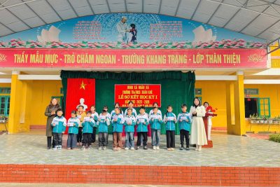 LỄ SƠ KẾT HỌC KÌ I – TUYÊN DƯƠNG, KHEN THƯỞNG HỌC SINH 