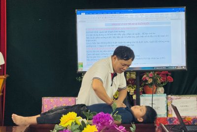 Trường Tiểu học Xuân Khê tập huấn Kỹ năng phòng chống tai nạn thương tích học sinh năm học 2025 – 2026