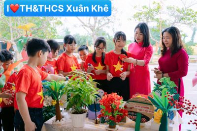 Rực rỡ sắc màu “Ngày hội học sinh tiểu học” tại Trường TH&THCS Xuân Khê